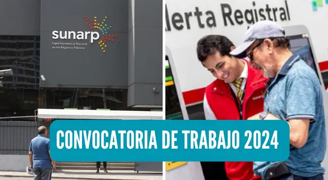 Entérate todos los detalles de la convocatoria de trabajo de la Sunarp. Entérate todos los detalles de la convocatoria de trabajo de la Sunarp.