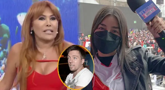 Magaly Medina habló del romance de su reportera con Julián Zucchi. Magaly Medina habló del romance de su reportera con Julián Zucchi.