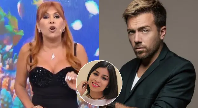 Magaly Medina criticó duramente a Julián Zucchi por sus cambios de versiones. Magaly Medina criticó duramente a Julián Zucchi por sus cambios de versiones.