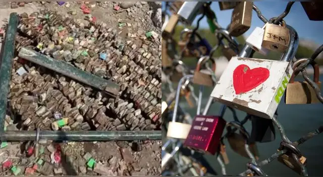 Candados del Parque del Amor en Miraflores fueron retirados y en TikTok es viral.