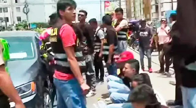 PNP organizó un plan estratégico para detener a extorsionadores en Comas. PNP organizó un plan estratégico para detener a extorsionadores en Comas.