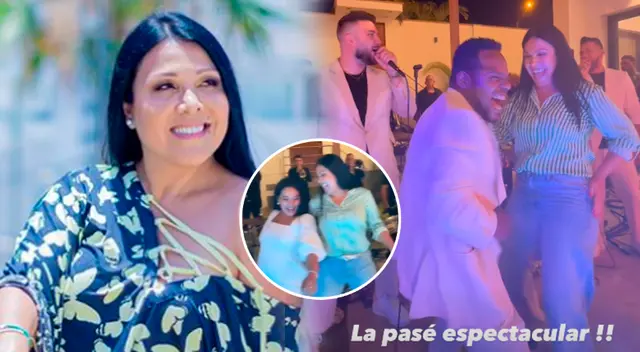Tula Rodríguez la rompe en baby shower de Marianita Espinoza.