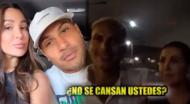 Paolo Guerrero se molesta con reportero de 'Amor y Fuego'.