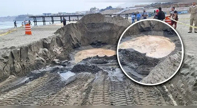 Extraño fenómeno en Chancay está siendo evaluado por la OEFA.