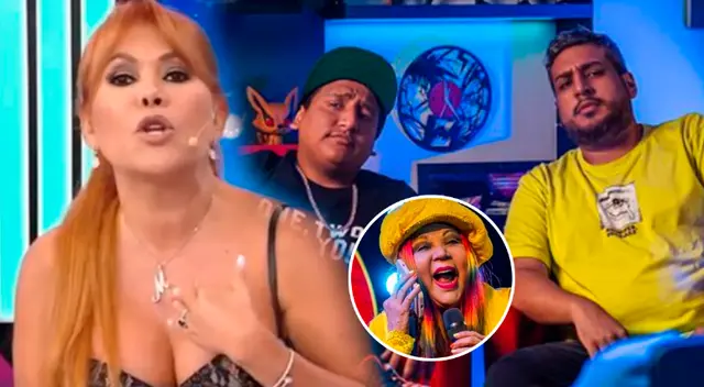 Magaly Medina rechaza fuerte afirmación de Jorge Luna y Ricardo Mendoza contra Yola Polastri. Magaly Medina rechaza fuerte afirmación de Jorge Luna y Ricardo Mendoza contra Yola Polastri.