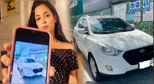 Andrea Luna sufre el robo de su camioneta y recibe llamas extorsionadoras.