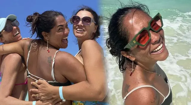 Katia Palma presume su figura en reciente viaje a Cuba.