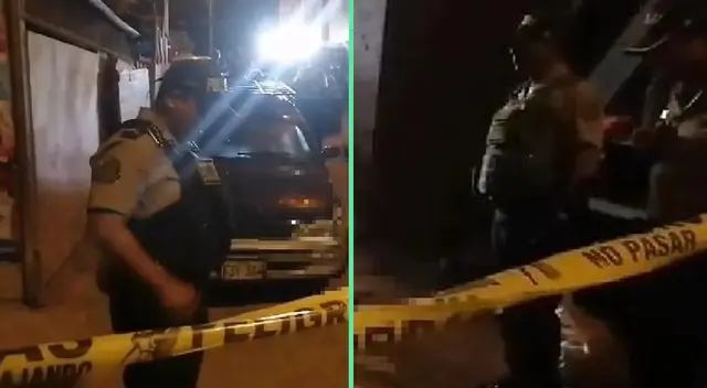 Los vecinos de esta parte de Villa El Salvador piden más presencia policial en la zona.