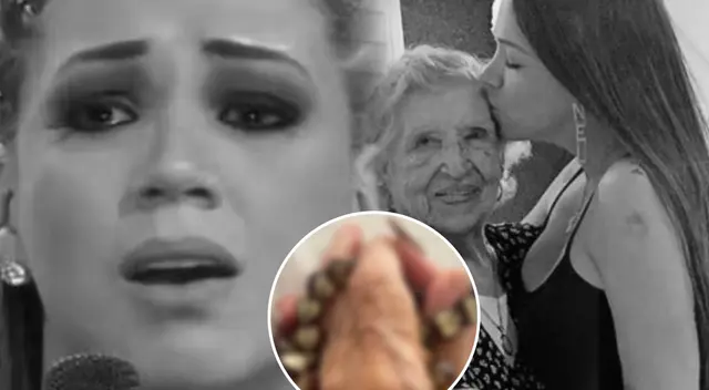 Melissa Klug y la última foto con su abuelita en el hospital antes de fallecer. Melissa Klug y la última foto con su abuelita en el hospital antes de fallecer.