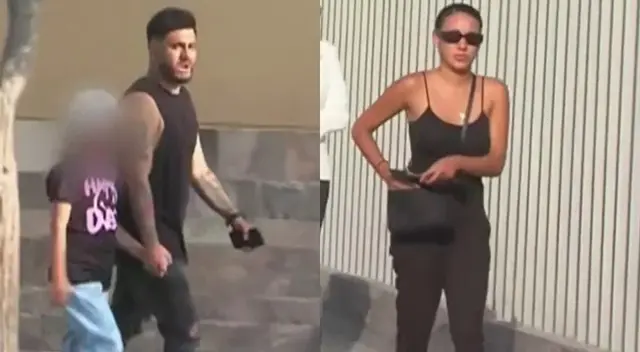 Bryan Torres asistió al velorio de la bisabuelita de Samahara Lobatón.