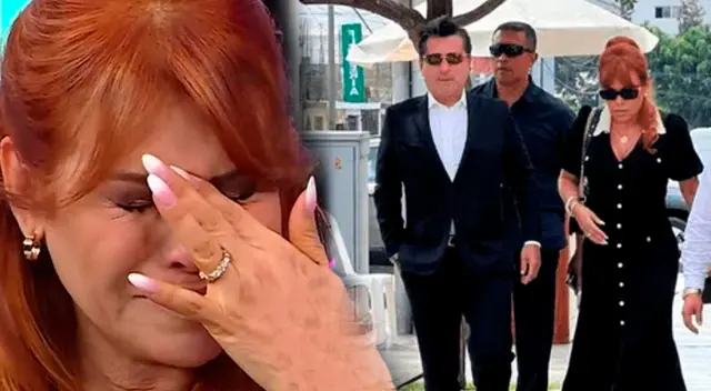 Magaly Medina se mostró sensible al recordar a su papá.