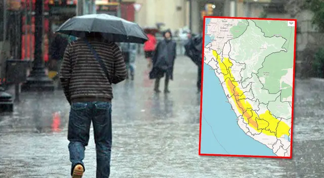 Fuertes lluvias se darán en las sierra, aseguró el Senamhi. Fuertes lluvias se darán en las sierra, aseguró el Senamhi.