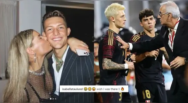 ¿Novia de Oliver Sonne quiso venir a Perú para ver su debut con la Selección Peruana?