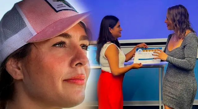 Yiddá Eslava se mostró emocionada con reconocimiento.