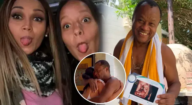 Hermana de Angie Arizaga contenta porque su padre será abuelo. Hermana de Angie Arizaga contenta porque su padre será abuelo.