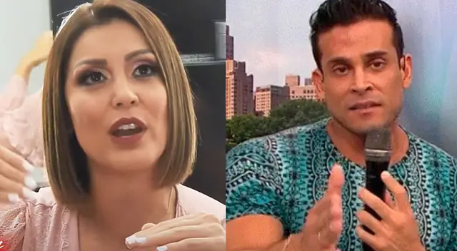 Karla Tarazona no descarta trabajar con Christian Domínguez.