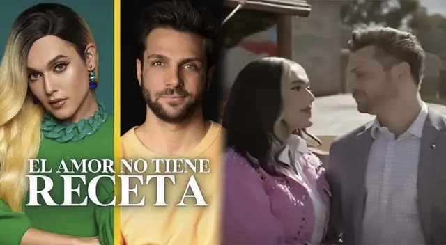 Nicola Porcella y más actores reconocidos en 'El amor no tiene receta'.