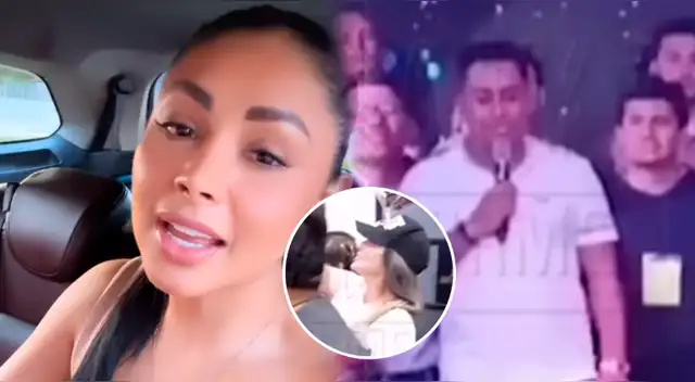 Pamela Franco evita referirse a Christian Cueva tras última promo de 'Magaly TV La Firme'.