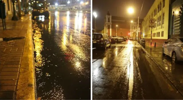 Este martes 26 de marzo se registró la presencia de intensas lluvias en varios distritos de la capital. Este martes 26 de marzo se registró la presencia de intensas lluvias en varios distritos de la capital.