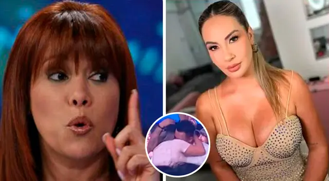 Magaly Medina arremete contra Pamela López por estar junto a Christian Cueva en retiro.