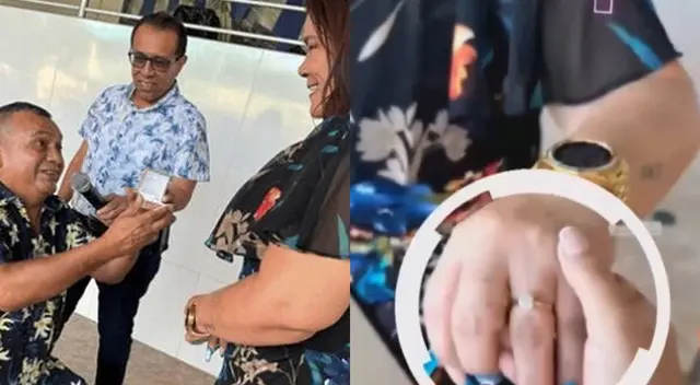 Tony Rosado le propuso matrimonio a Susan Pacheco tras 35 años juntos. Tony Rosado le propuso matrimonio a Susan Pacheco tras 35 años juntos.