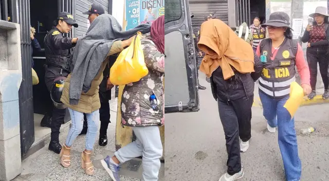 En el lugar fueron detenidas 5 personas que serán investigadas por trata de personas.