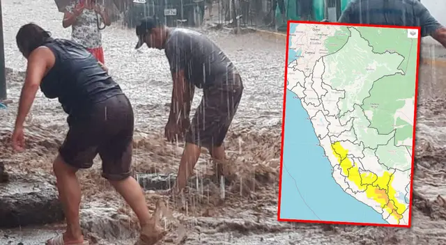 Lluvias intensas se registrarán en feriados de Semana Santa.