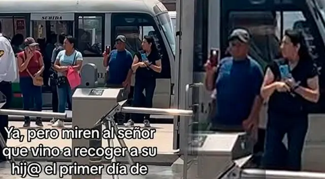 Video viral TikTok, primer día de clases en la UTP.