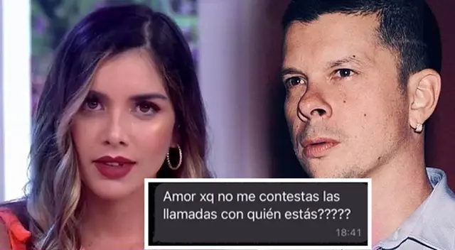 Korina Rivadeneira reclama a Mario Hart por no contestar las llamadas.