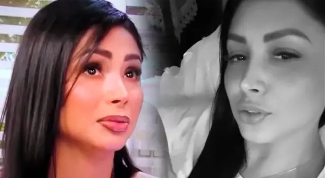 Pamela Franco no la pasa bien en Semana Santa.