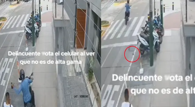 Joven sufrió el robo de su celular, pero lo recuperó en segundos y es viral en TikTok. Joven sufrió el robo de su celular, pero lo recuperó en segundos y es viral en TikTok.