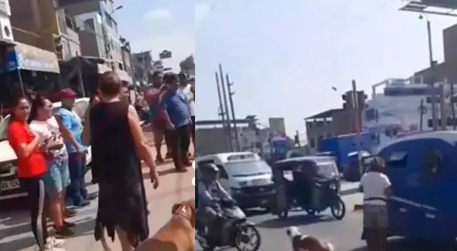 Anciana muere atropellada por cúster en Comas.