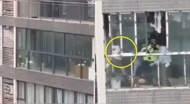 Madre de 37 años arroja a su propio hijo de 3 años desde la ventana del piso 22 en China.