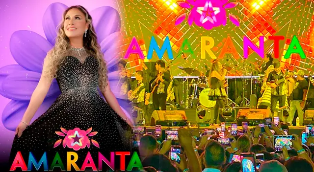 Amaranta brinda conciertos privados. Conoce la inversión que debes hacer para tenerlos en tu evento.