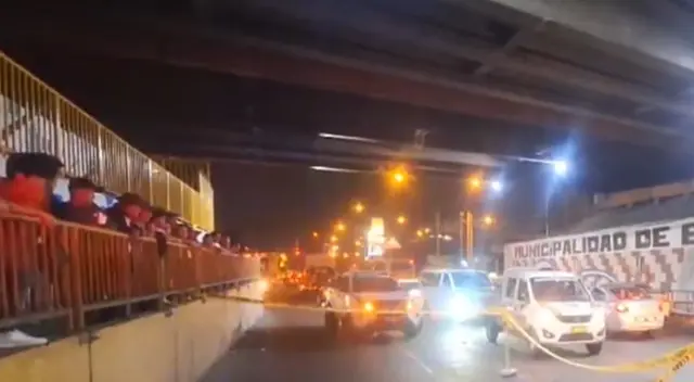 El hecho provocó una gran congestión vehicular hasta pasada la noche. El hecho provocó una gran congestión vehicular hasta pasada la noche.