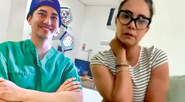 Maricielo Effio denunció a doctor Fong por mala praxis.