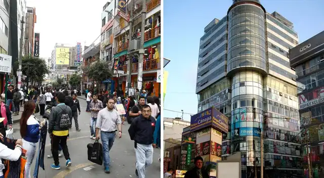 El emporio comercial de Gamarra es conocido en la región por su fabricación de prendas de algodón y más.