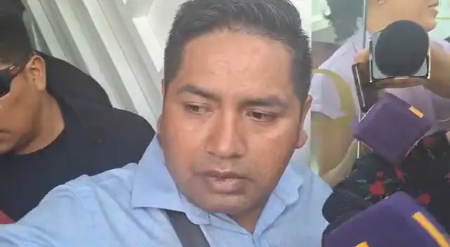 Este es el rostro del supuesto infiltrado del doctor Fong. Se mostró nervioso tras ser encarado por la familia.