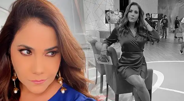 Andrea Llosa disfruta de su nueva figura.