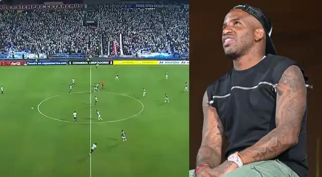Jefferson Farfán alentó a Alianza Lima frente a Fluminense por Copa Libertadores 2024.