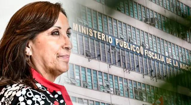 Dina Boluarte llegó hasta la sede del Ministerio Público para rendir su manifestación.