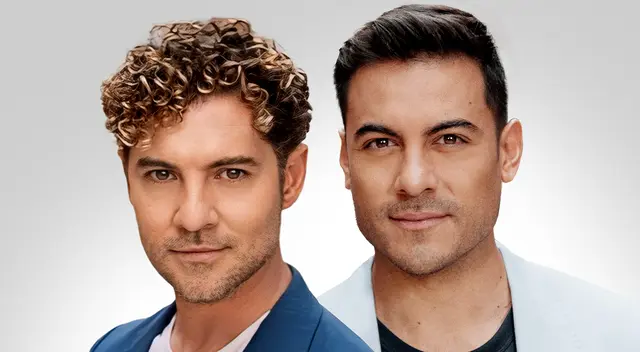 David Bisbal y Carlos Rivera son dos cantantes conocidos. David Bisbal y Carlos Rivera son dos cantantes conocidos.