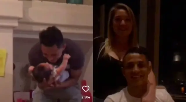 Yotún cumplió años y su esposa lo llenó de amor.