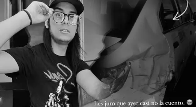 Ric La Torre sufre fuerte accidente automovilístico.