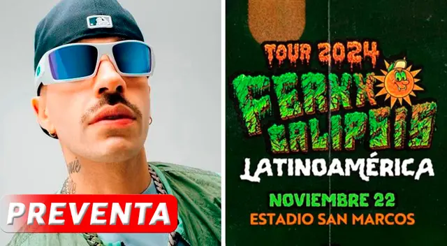 Conoce los precios y cuándo inicia la preventa para el concierto de Feid en Perú 2024.