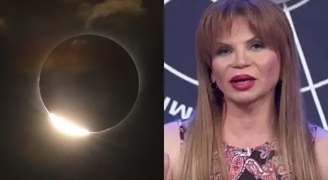 Mhoni Vidente no dudó en reaccionar sobre el Eclipse Solar 2024 de abril.