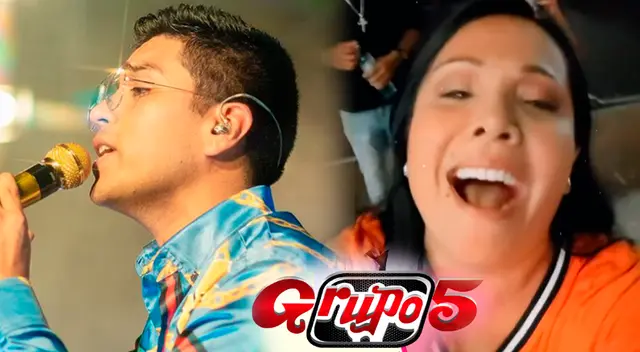 Tula Rodríguez disfrutó del concierto del Grupo 5 gracias a Christian Yaipén.
