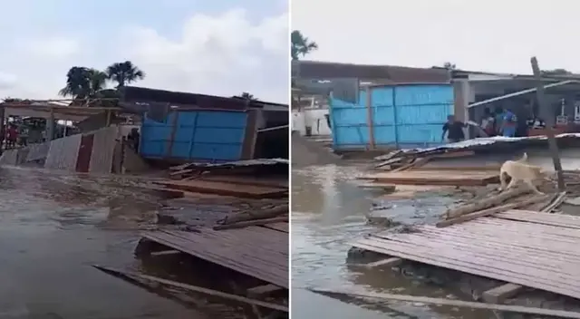 Este es el panorama de la tragedia que están pasando miles de personas en Loreto.