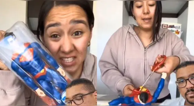 Mujer rompe EN VIVO juguete favorito de su novio y es viral en TikTok ¿Por qué?