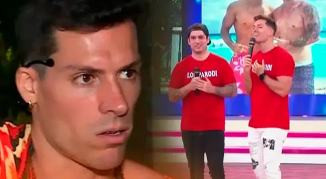 Ike Parodi deja con la boca abierta a Patricio Parodi.